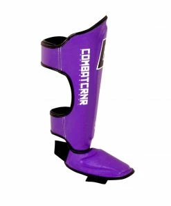 COMBAT CORNER HMIT SHIN GUARDS - PURPLE