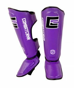COMBAT CORNER HMIT SHIN GUARDS - PURPLE
