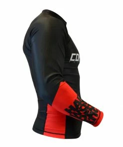 COMBAT CORNER STRIKING HARD WORK DEDICATION RASH GUARD