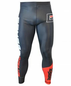 COMBAT CORNER CC GRAPPLING SPATS BLACK/RED