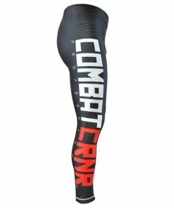 COMBAT CORNER CC GRAPPLING SPATS BLACK/RED