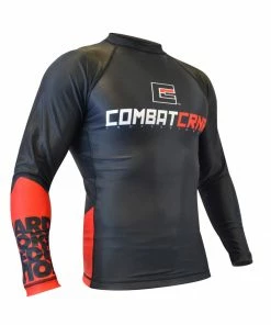 COMBAT CORNER STRIKING HARD WORK DEDICATION RASH GUARD