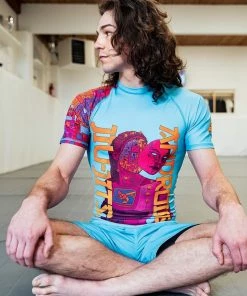 BAIN BJJ JIU-JITSU ANDROIDS - MENS RASHGUARD