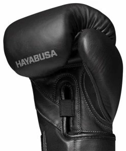 HAYABUSA T3 KANPEKI BOXING GLOVES - JET BLACK STRIKING