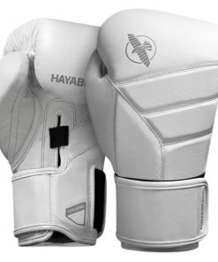 HAYABUSA STRIKING T3 KANPEKI BOXING GLOVES - ARCTIC WHITE