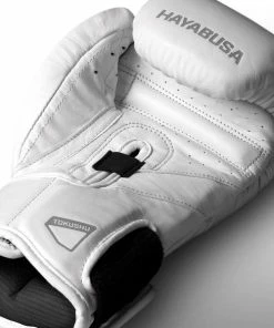 HAYABUSA STRIKING T3 KANPEKI BOXING GLOVES - ARCTIC WHITE