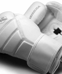 HAYABUSA STRIKING T3 KANPEKI BOXING GLOVES - ARCTIC WHITE