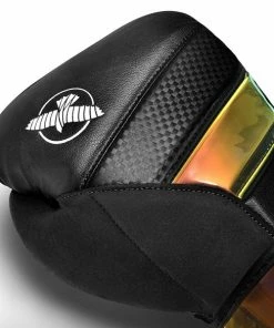 HAYABUSA T3 BOXING GLOVES - BLACK/IRIDESCENT