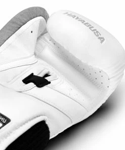 HAYABUSA T3 BOXING GLOVES - WHITE/IRIDESCENT STRIKING