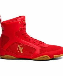 HAYABUSA HAYBUSA PRO BOXING SHOES - RED