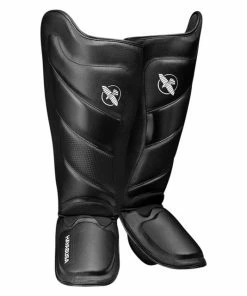 HAYABUSA T3 STRIKING SHIN GUARDS - BLACK