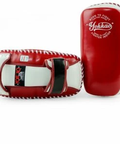 YOKKAO FREE STYLE KICKING PADS - WHITE/RED