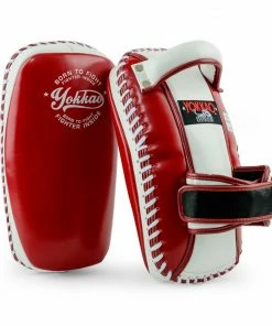 YOKKAO FREE STYLE KICKING PADS - WHITE/RED