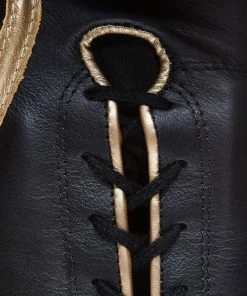 Fly Boxing SUPERLACE TRAINING GLOVES - BLACK/MATT GOLD