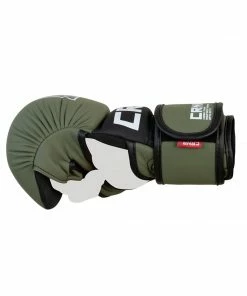 COMBAT CORNER MMA SPAR TRAINING GLOVES - OD GREEN STRIKING