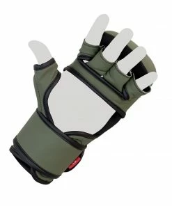 COMBAT CORNER MMA SPAR TRAINING GLOVES - OD GREEN STRIKING