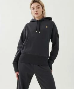 P.E NATION UNIVERSAL HOODIE IN DARK GREY