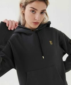 P.E NATION UNIVERSAL HOODIE IN DARK GREY