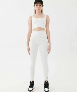 P.E NATION WOMEN SWIFT LEGGING IN GREY MARL