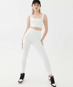 P.E NATION WOMEN SWIFT LEGGING IN GREY MARL