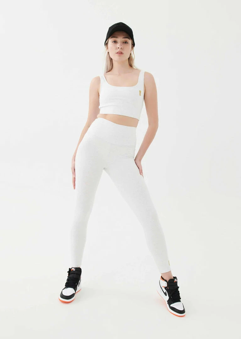 P.E NATION WOMEN SWIFT LEGGING IN GREY MARL