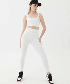 P.E NATION WOMEN SWIFT LEGGING IN GREY MARL