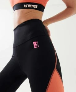 P.E NATION HIGH PRESS LEGGING IN BLACK