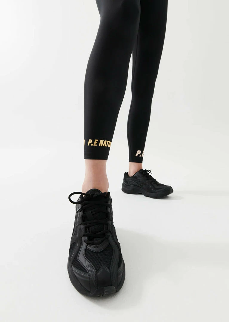 P.E NATION WOMEN DOUBLE UNDER LEGGING IN BLACK