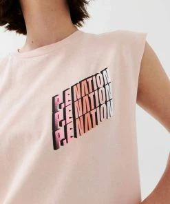 P.E NATION OVERTAKE TANK IN CANDY WOMEN