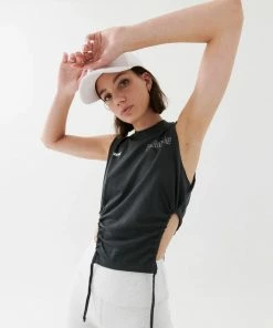 P.E NATION WOMEN ASCEND TANK IN DARK SHADOW