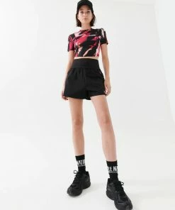 P.E NATION WOMEN HIGH PRESS SHORT IN BLACK