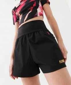 P.E NATION WOMEN HIGH PRESS SHORT IN BLACK
