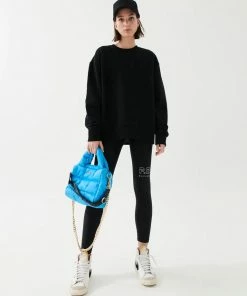 P.E NATION WOMEN BACKSPIN SWEAT IN BLACK