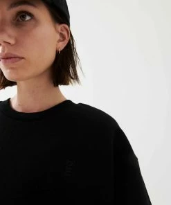 P.E NATION WOMEN BACKSPIN SWEAT IN BLACK