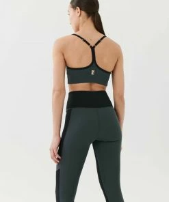P.E NATION WOMEN LEAGUE LEGGING IN CHARCOAL