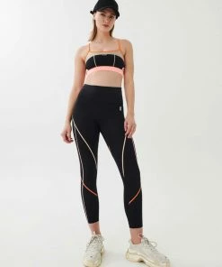 P.E NATION DOUBLE CROSS LEGGING IN BLACK WOMEN