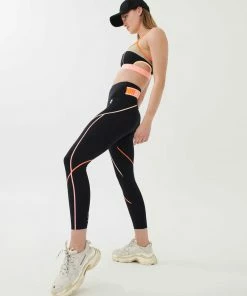 P.E NATION DOUBLE CROSS LEGGING IN BLACK WOMEN
