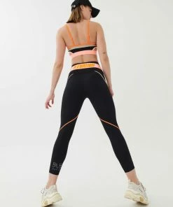 P.E NATION DOUBLE CROSS LEGGING IN BLACK WOMEN