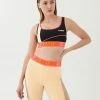 P.E NATION DOUBLE CROSS SPORTS BRA IN BLACK WOMEN