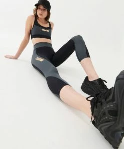 P.E NATION WOMEN BLAST LEGGING IN DARK GREY