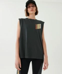 P.E NATION OVERTAKE TANK IN DARK GREY