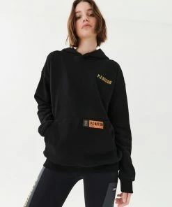 P.E NATION WOMEN OVERTAKE HOODIE IN BLACK