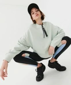 P.E NATION WOMEN WONDERGOAL SWEAT IN CELADON