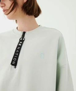 P.E NATION WOMEN WONDERGOAL SWEAT IN CELADON
