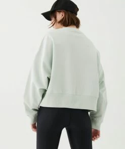 P.E NATION WOMEN WONDERGOAL SWEAT IN CELADON