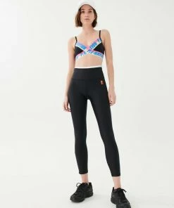 P.E NATION TIEBREAK LEGGING IN BLACK