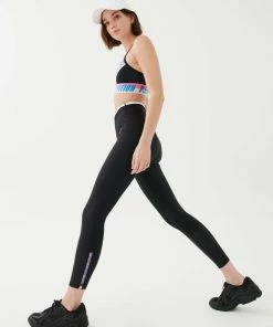 P.E NATION TIEBREAK LEGGING IN BLACK