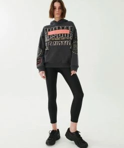 P.E NATION DIMENSION HOODIE IN DARK SHADOW WOMEN