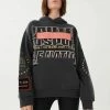 P.E NATION DIMENSION HOODIE IN DARK SHADOW WOMEN