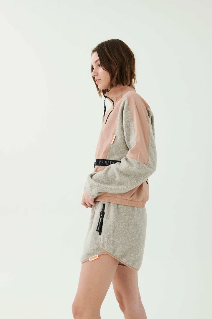 P.E NATION STATIC JACKET IN SIROCCO